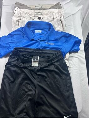 Boys Nike Columbia Abercrombie bundle 11/12